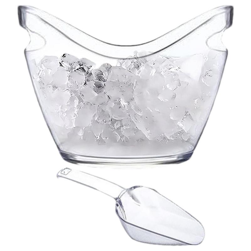 Wine Beer Refrigerator - Seau à glace transparent, baignoire à