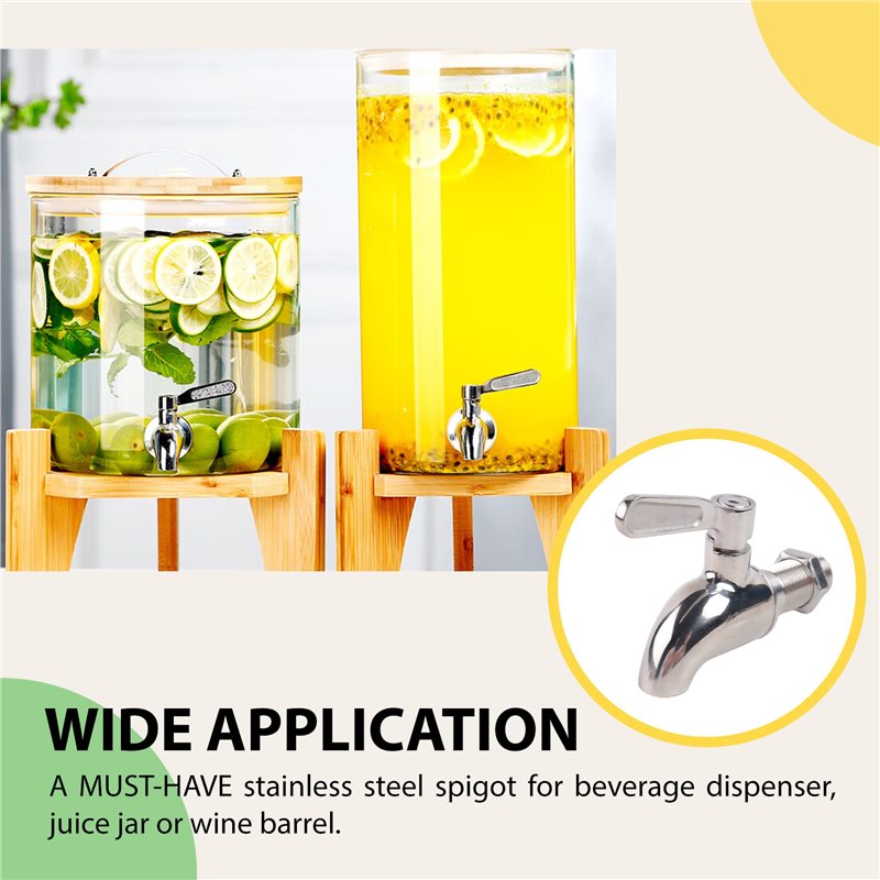 Wine To Beer - ABMI - Robinet en acier inoxydable
