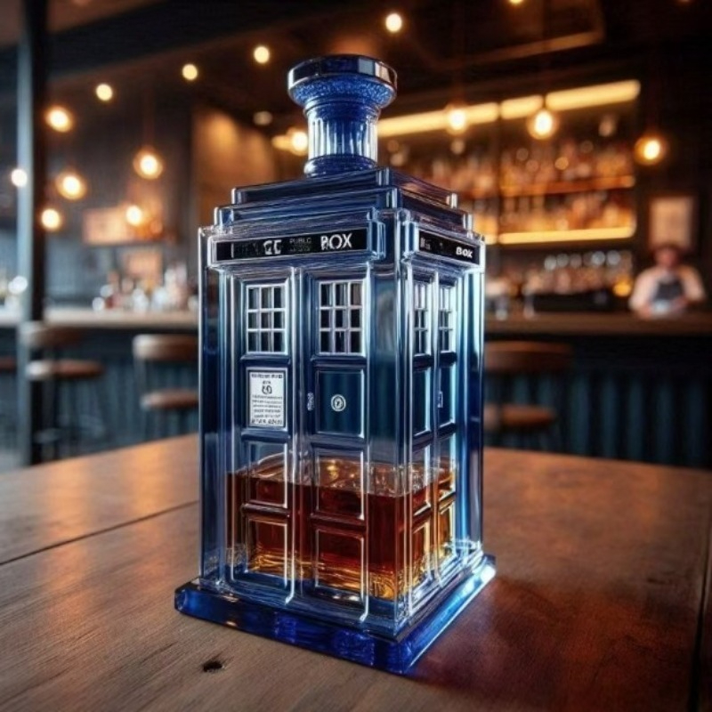 Wine Beer The Whiskey - Décanteur créatif en forme de cabine