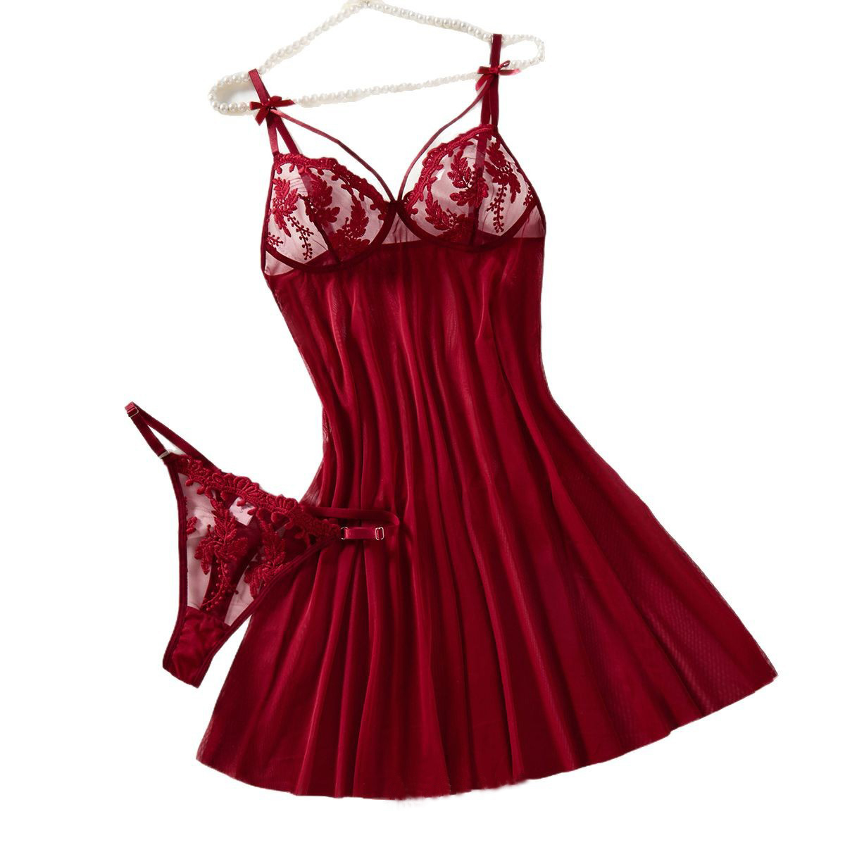 Chemise de nuit semi-transpare - Wine & Beer Emporium avis et prix
