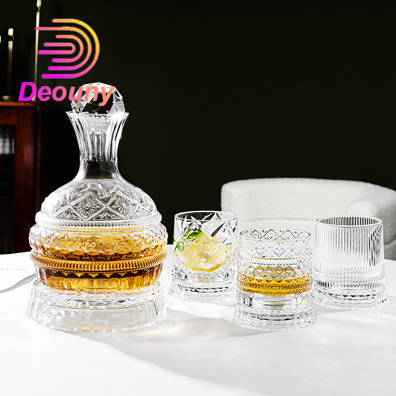 DEOUNY-Carafe à vin rotative e - Wine Beer The Whiskey avis et prix