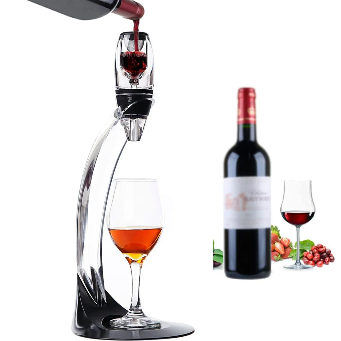 Verseur de carafe à vin rouge  - Decanter Aerator Set avis et prix
