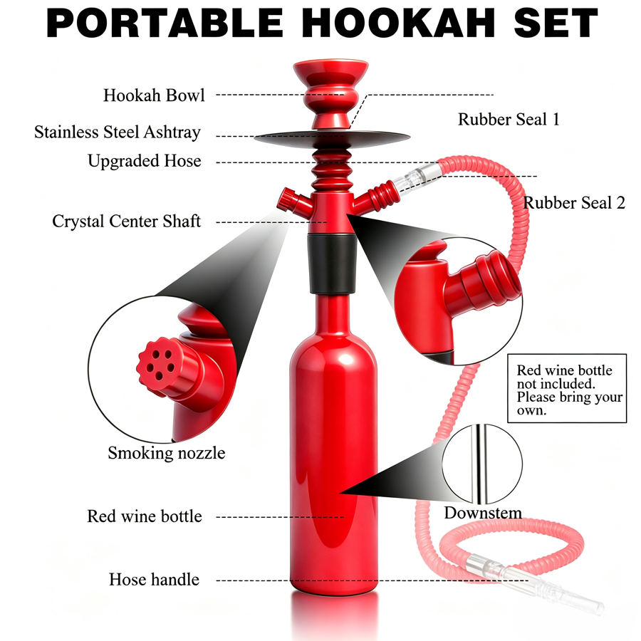 Kit de chicha portable pour bo - Beer Wine Kit avis et prix